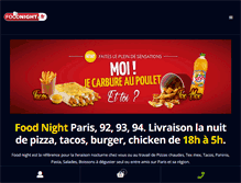 Tablet Screenshot of foodnight.fr